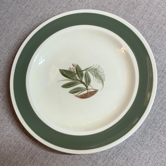 スージークーパー「ファーンダウン ケーキプレート17cm」イギリス製 ヴィンテージ susie cooper B