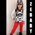 ZEBABY CHECK ROCK T-SHIRT（税込み）