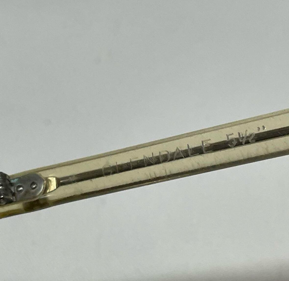 GLENDALE OPTICAL セーフティグラス フレッシュ クロスヒンジ GLENDALE OPTICAL セーフティグラス フレッシュ クロスヒンジ