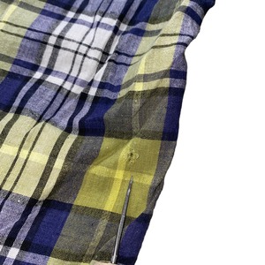 vintage POLO by RALPH LAUREN open collar check shirt