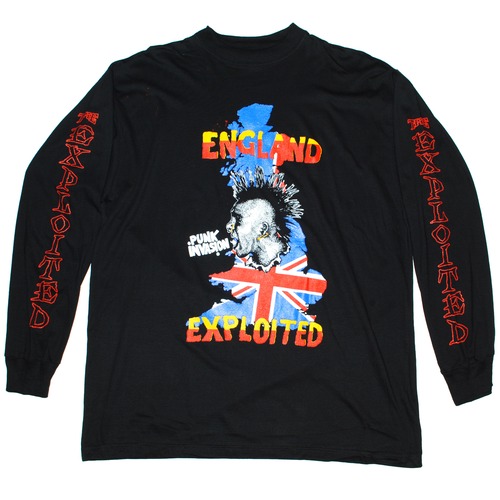 『The Exploited』 punk invasion 90s L/S Tee *deadstock