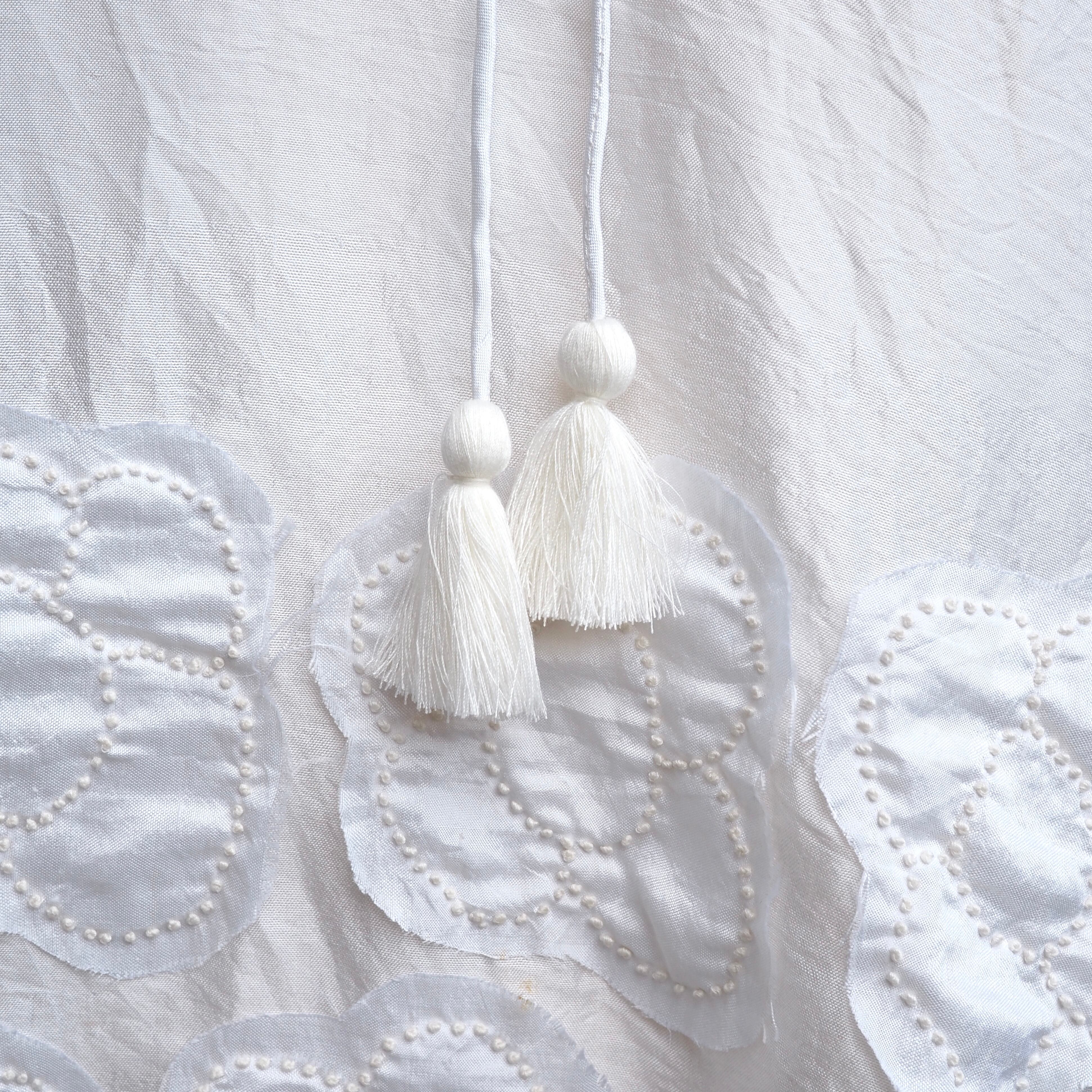BUNON/Kahdi Silk flower Blouse/BN2653