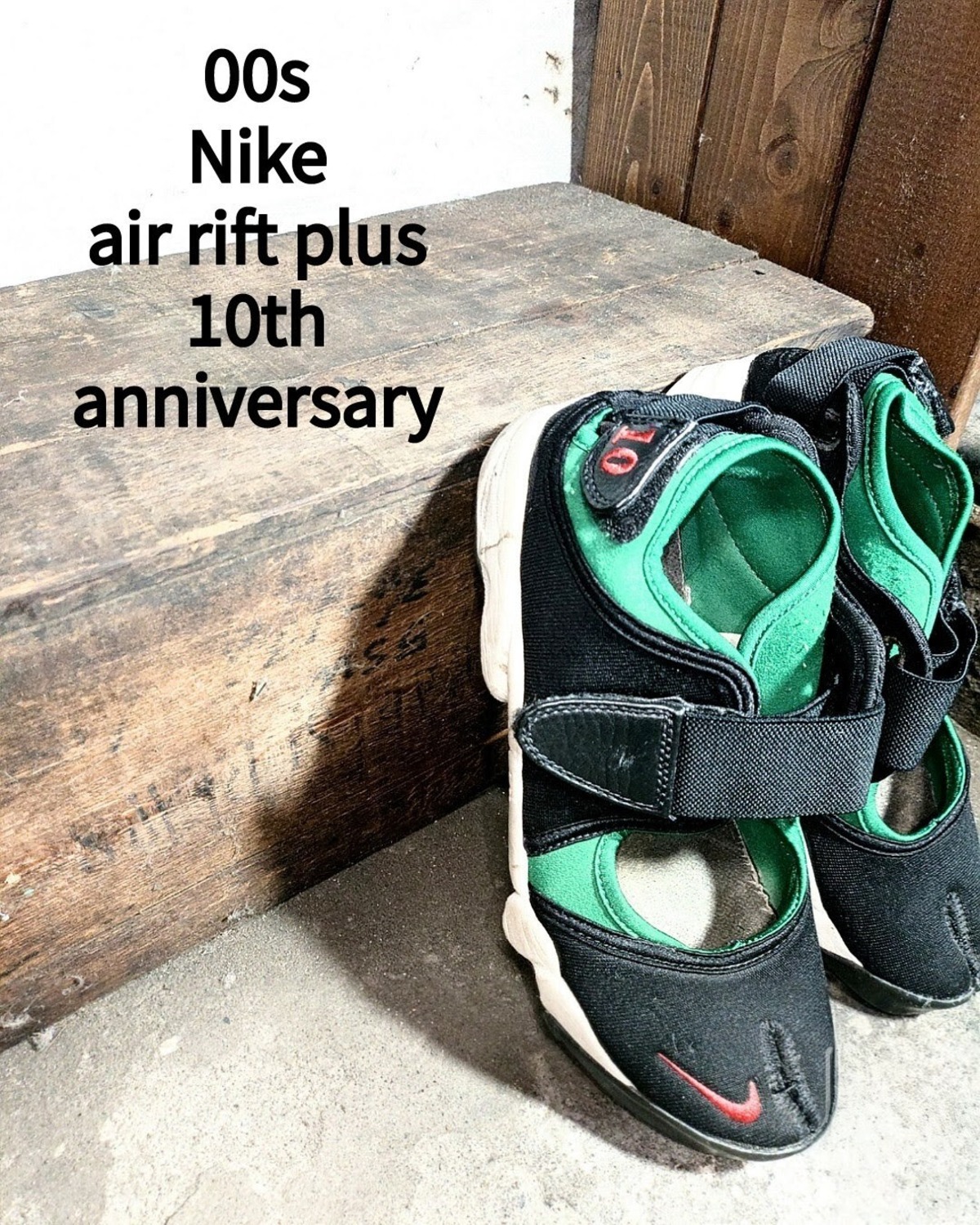 Vintage Nike air rift plus 10th anniversary 00s | 塚野製作所