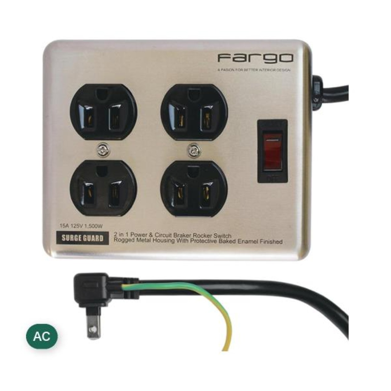 Fargo スチールタップ AC4個口