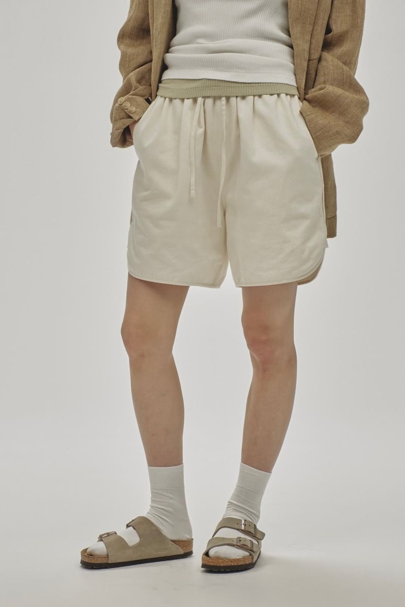 TODAYFUL Half Twill Pants ハーフツイルパンツ White | planet3rd TODAYFUL Half Twill Pants ハーフツイルパンツ White | planet3rd