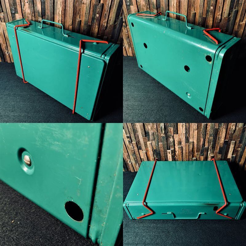 コールマン　425D コールマン 425D ツーバーナー 1966年1月製造 赤脚 赤足 コンパクト