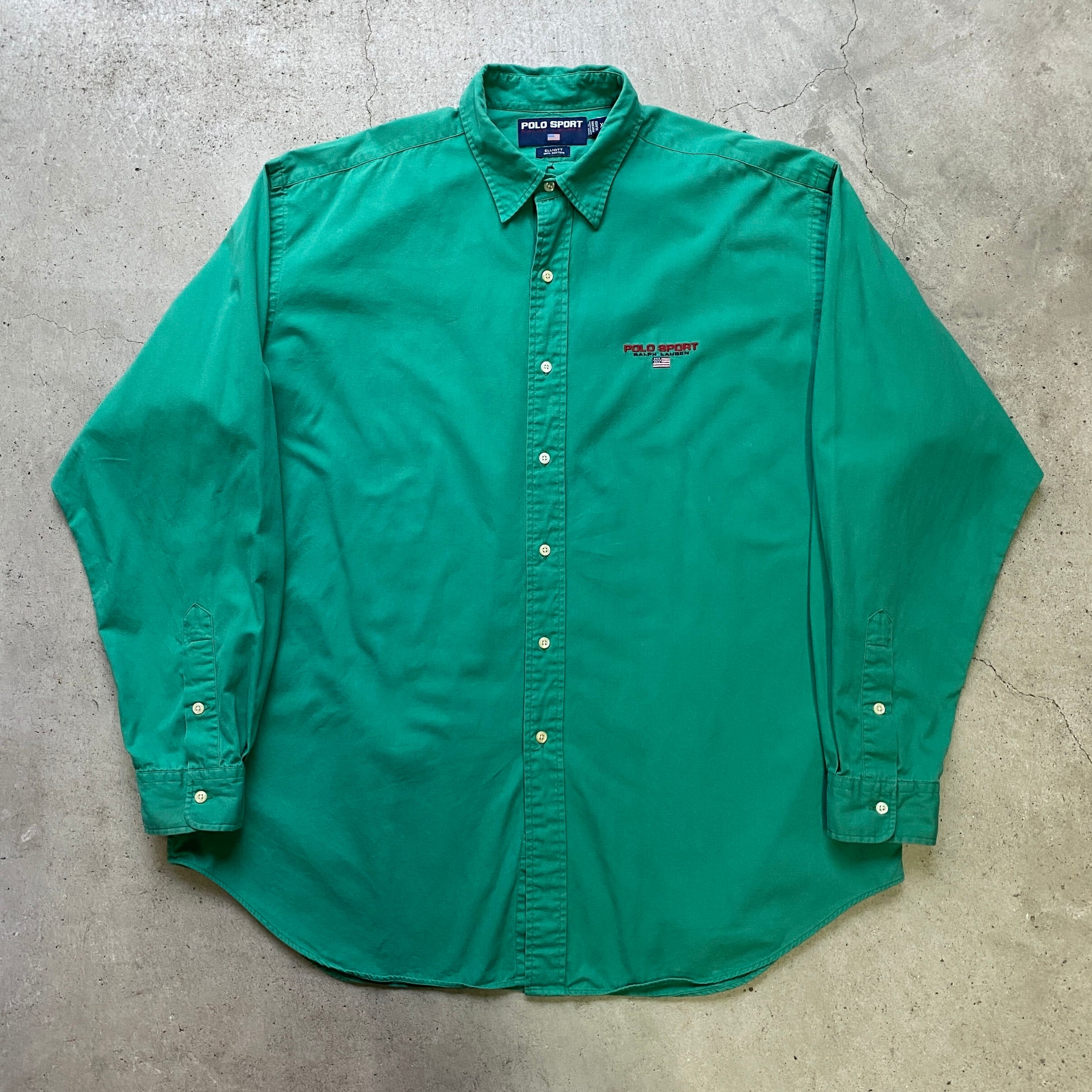 90s POLO SPORT 長袖シャツ XL - シャツ