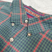 【超希少】トミーヒルフィガー チェックシャツ 80s 最初期 フラッグタグ 薄手