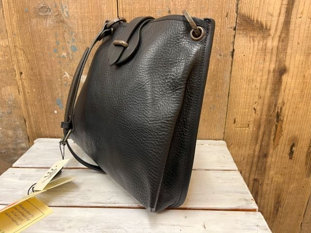 CI-VA チーバ 牛革 レザー 2WAY ミニ ショルダーバッグ バッグ 黒 CI-VA 2WAYショルダーバッグ BLACK／CI-VA(チーバ)｜愛着を持って