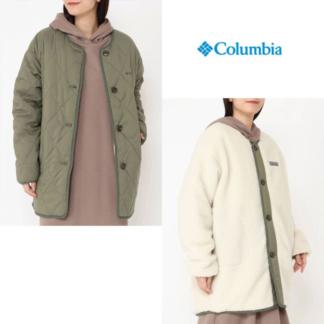 Columbia ウィメンズスウィングパークリバーシブルジャケット 