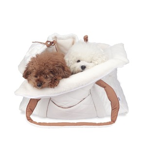 Double Fur Pound Bag(WhiteーL) / monchouchou