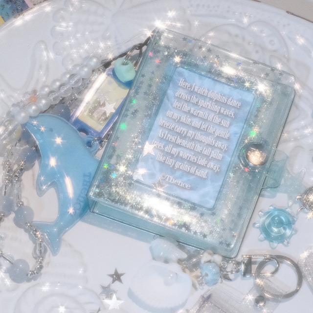 Star グリッター コレクトブック ミニ（Sky Blue）