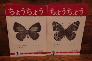 ちょうちょう 1984年1月号、3月号(第7巻第1号/通巻73号)(第7巻第3号/通巻75号)2冊セット ちょうちょう 1984年1月号、3月号(第7巻第1号/通巻73号)(第7巻第3号/通巻75号)2冊セット