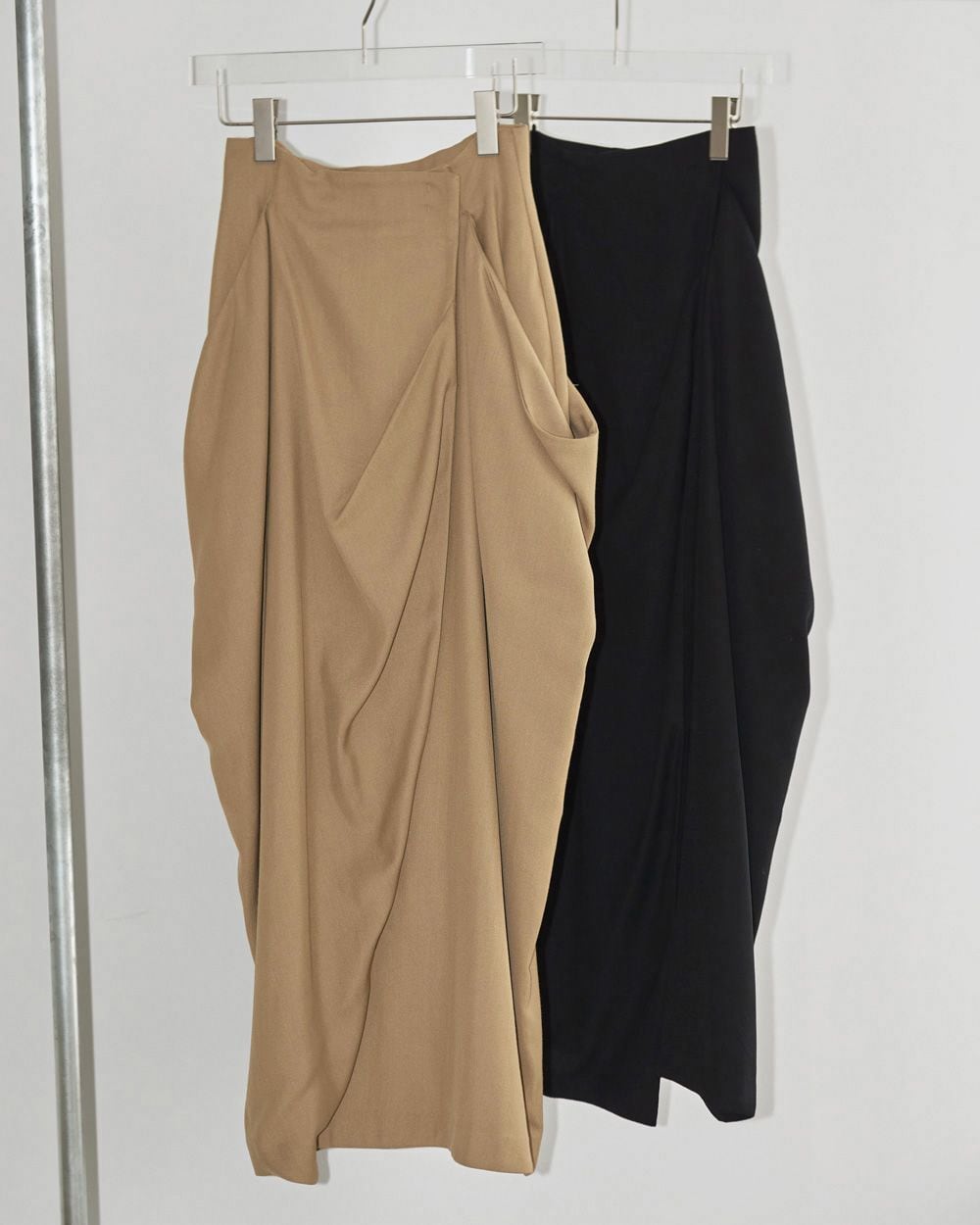 todayful (トゥデイフル)  Drape Satin Skirt