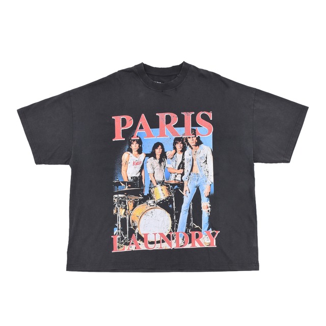 【PARIS LAUNDRY】BAND T-SHIRT