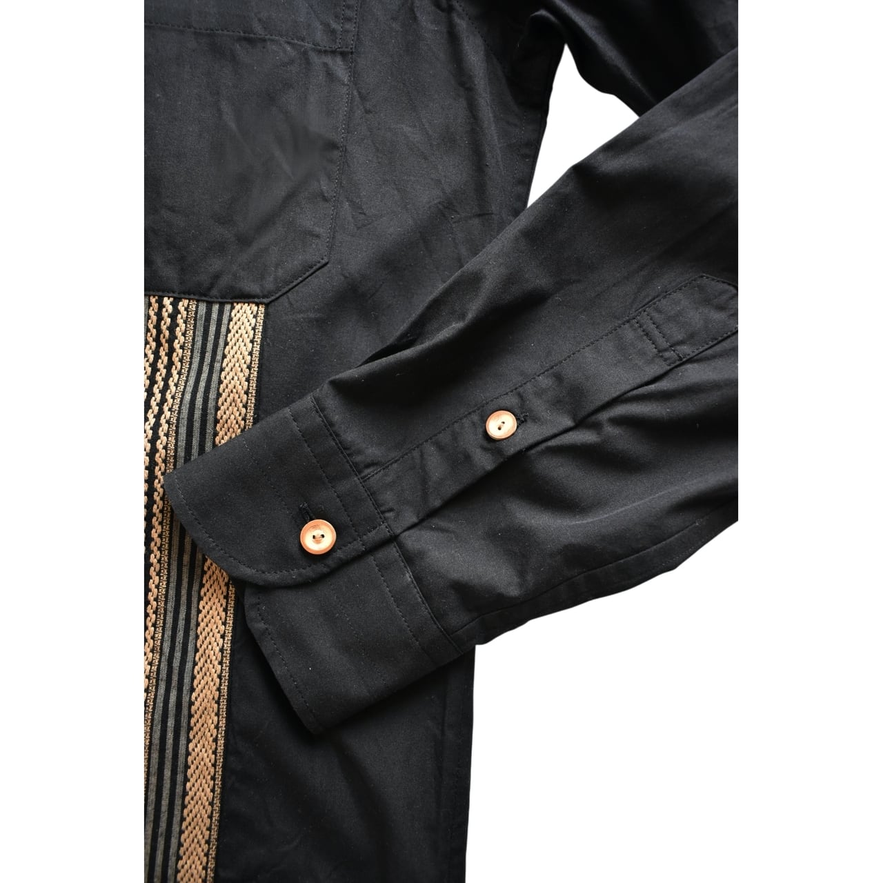 MOJITO / ABSHINTH SHIRT Bar.2.0 Double Stripe - アブサンシャツ