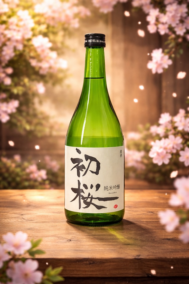 初桜　純米吟醸無濾過生原酒　720ｍｌ