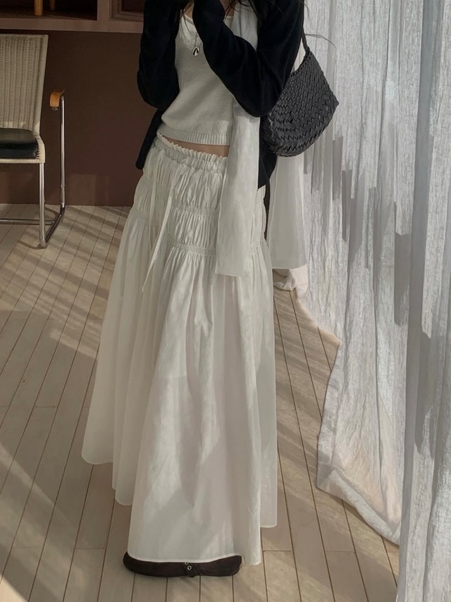 (予約) miel / Pure scarf 2color