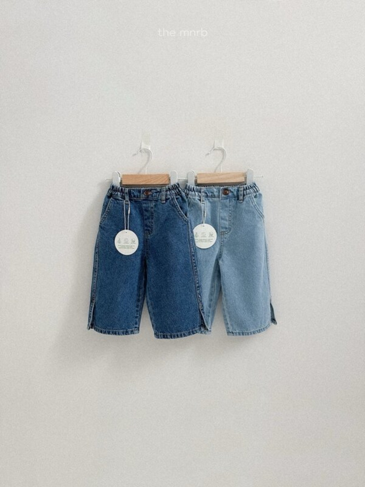 minirobe 26/SS Slit straight-leg pants