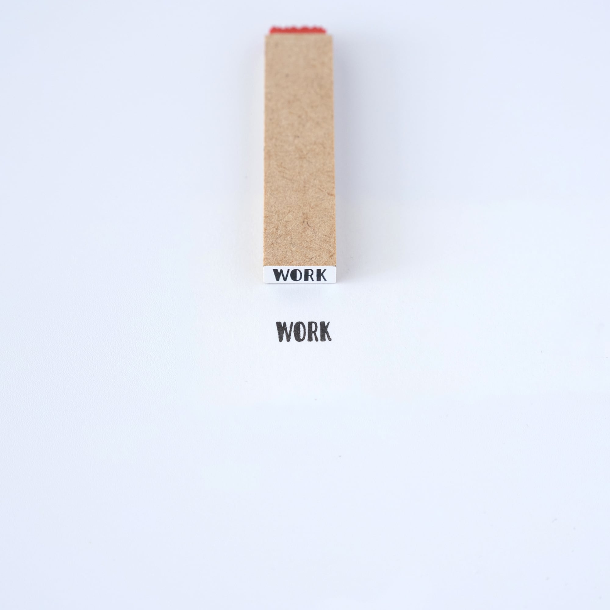 【小さな文字】WORK_お仕事 | はんこ