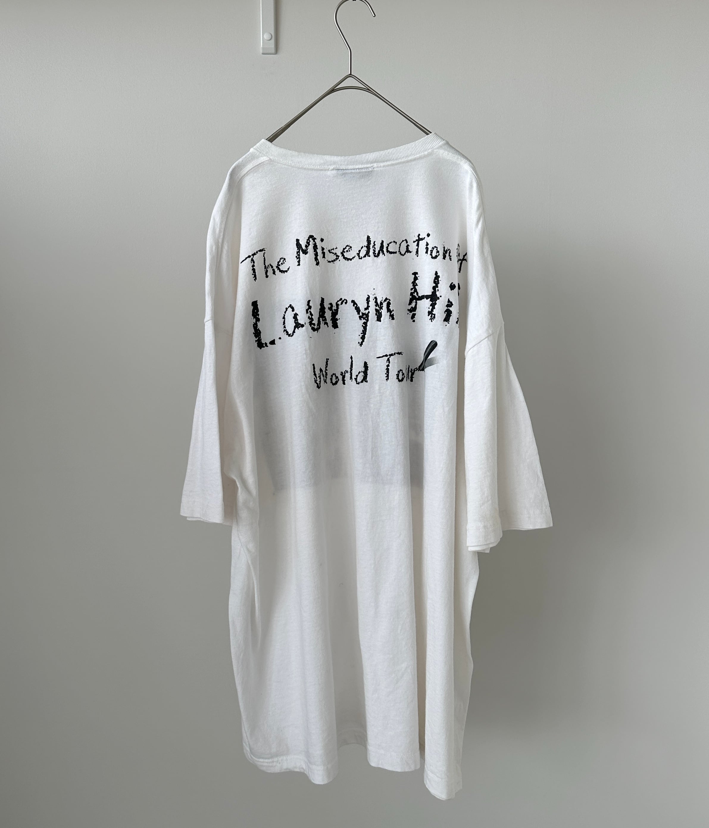VINTAGE 90s LAURYN HILL(ローリンヒル) 半袖Tシャツ 白 VINTAGE 90s LAURYN HILL(ローリンヒル) 半袖Tシャツ 白 LAURYN HILL