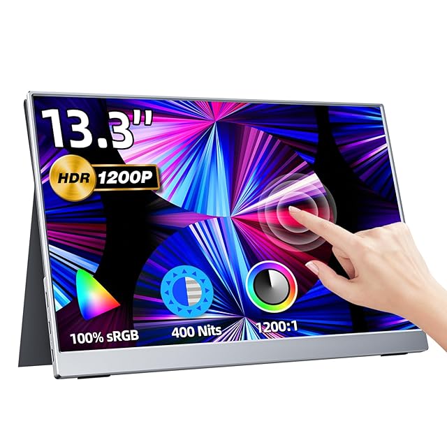 Intehill モバイルモニター 14インチ 自立型 QHD 2.5K (2560x1600) 超
