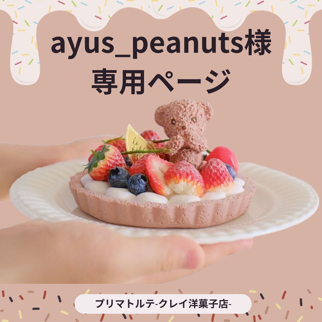 ayus_peanuts様専用ページ