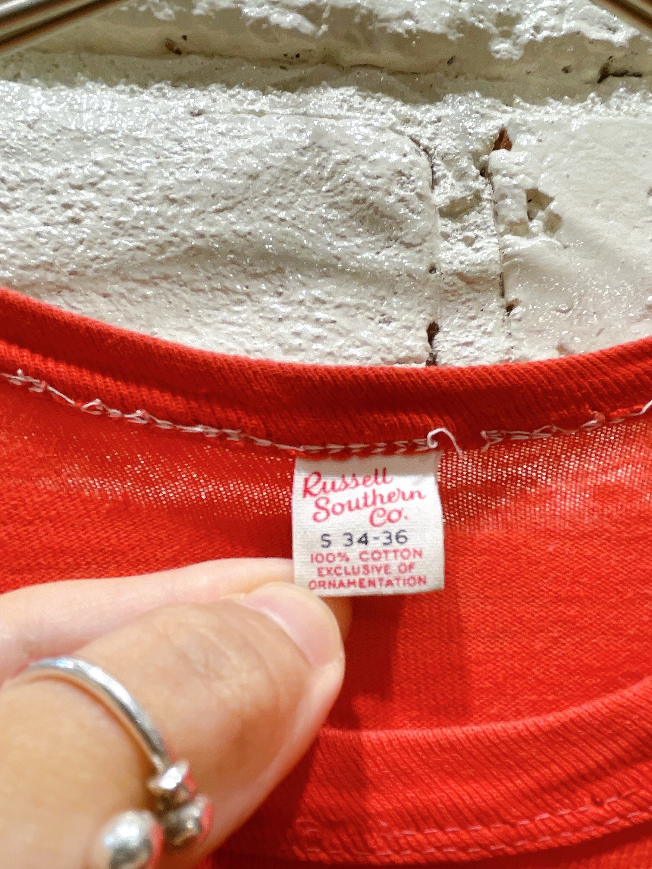 russell southern 60年代　ヴィンテージ　tシャツ