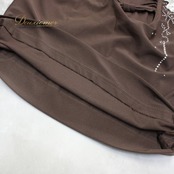 社交ダンス 衣装 スタンダード 上下セット ツーピース レッスンウェア パーティ衣装 ICHIOKU イチオク 茶色 ブラウン系 ラインストーン ホワイト系 グリーン系 フリル 伸縮性 温もり感 優雅 花模様 ゴムウエスト 高級感 肌触り 良好 洗濯可 デザイン性 ダンス用 衣料品 フォーマル ステージ衣装 イベント用 お洒落 おすすめ 人気 かっこいい コーディネート バランス感 オーダー製 シンプル 美しい