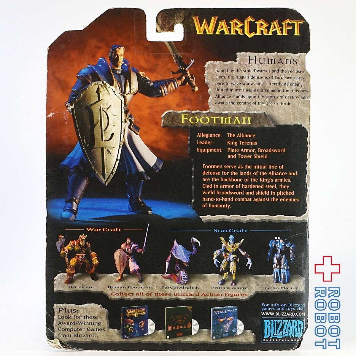 ブリザード・エンターテイメント ウォークラフト フットマン