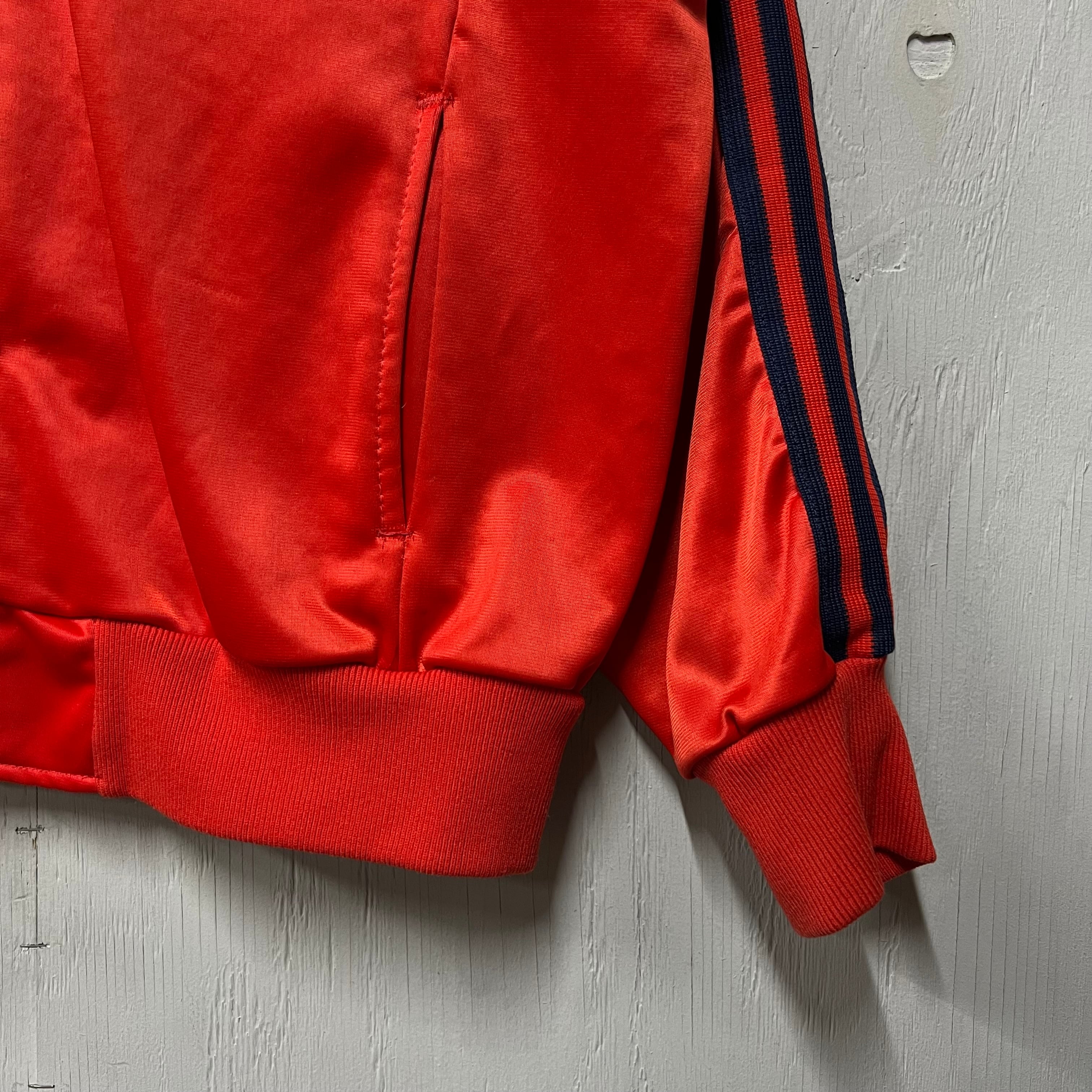80s adidas ATP スナップボタントラックジャケット レッド XL | 古着屋