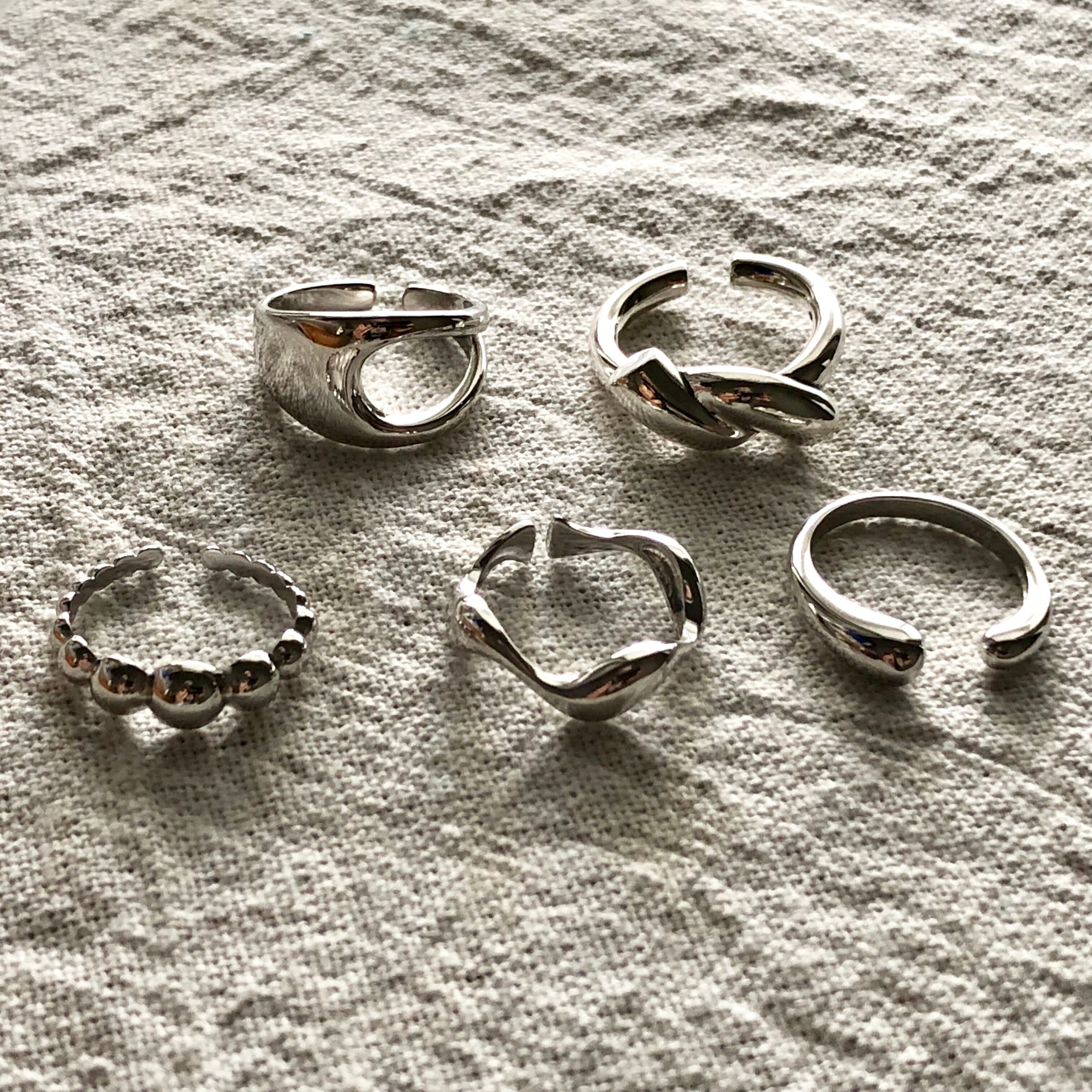 シルバー925 ティアドロップリング silver925 指輪 | YALY