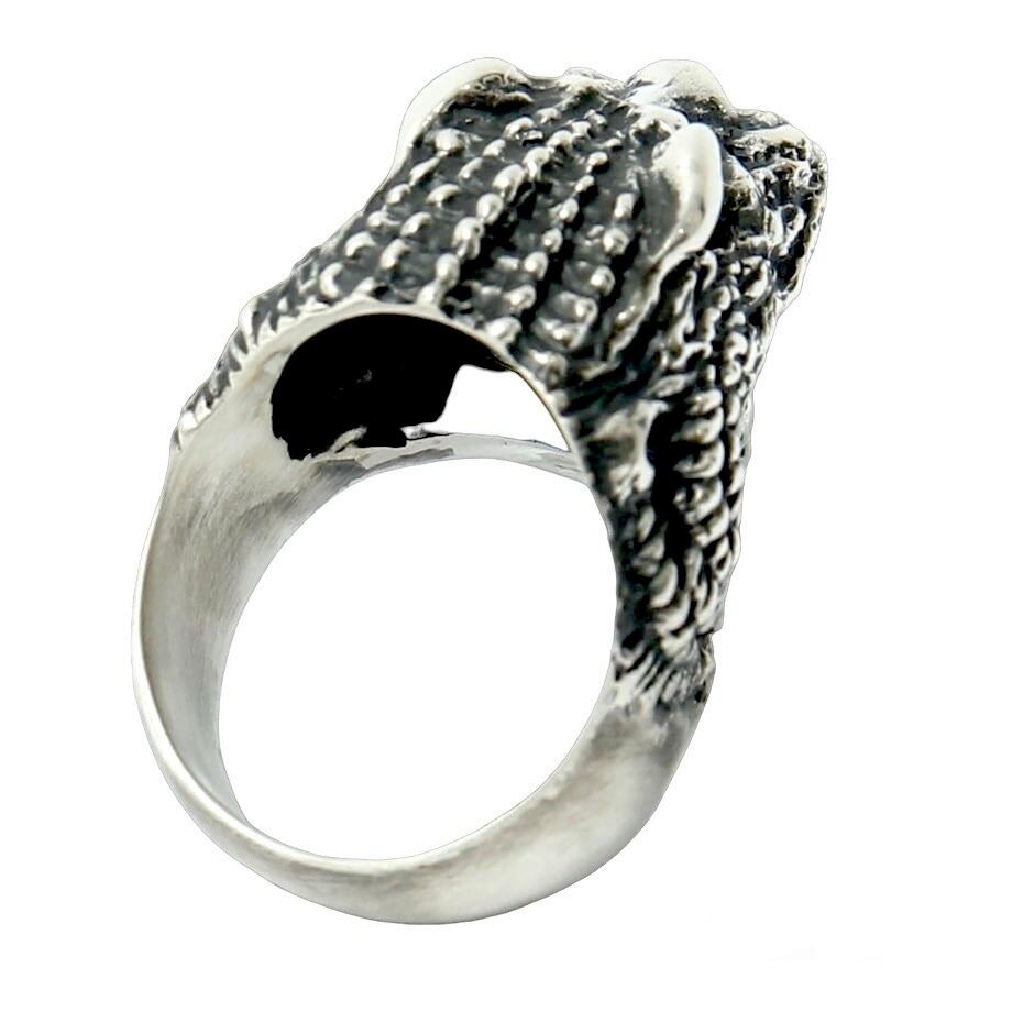 ゴジラ 2001ゴジラ haraKIRI godzilla ring Silver Jewelry モスラ