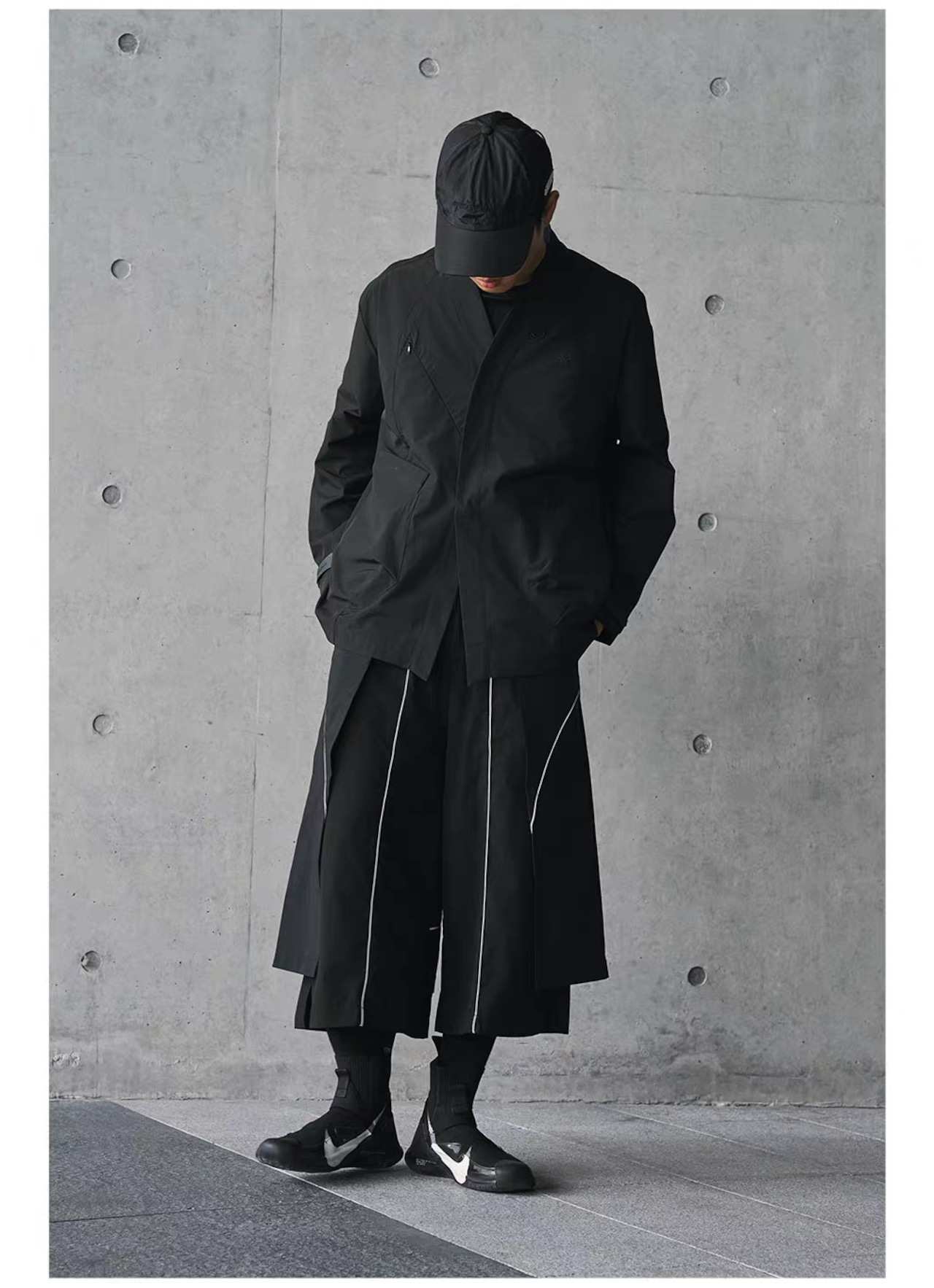 ENSHADOWER Zen Style ワイドクロップドパンツ