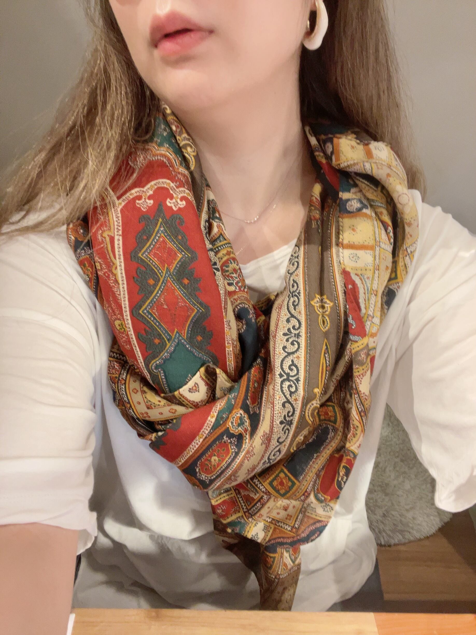 Etro エトロ ストール 中古品 Passage パサージュ フランス直輸入ランジェリー Aubade Fillandises