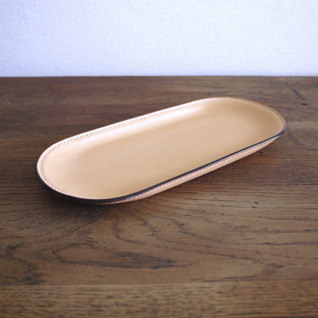 レザートレイ：OVAL L size | 【Kosuke Masaki】ハンドメイドの革財布