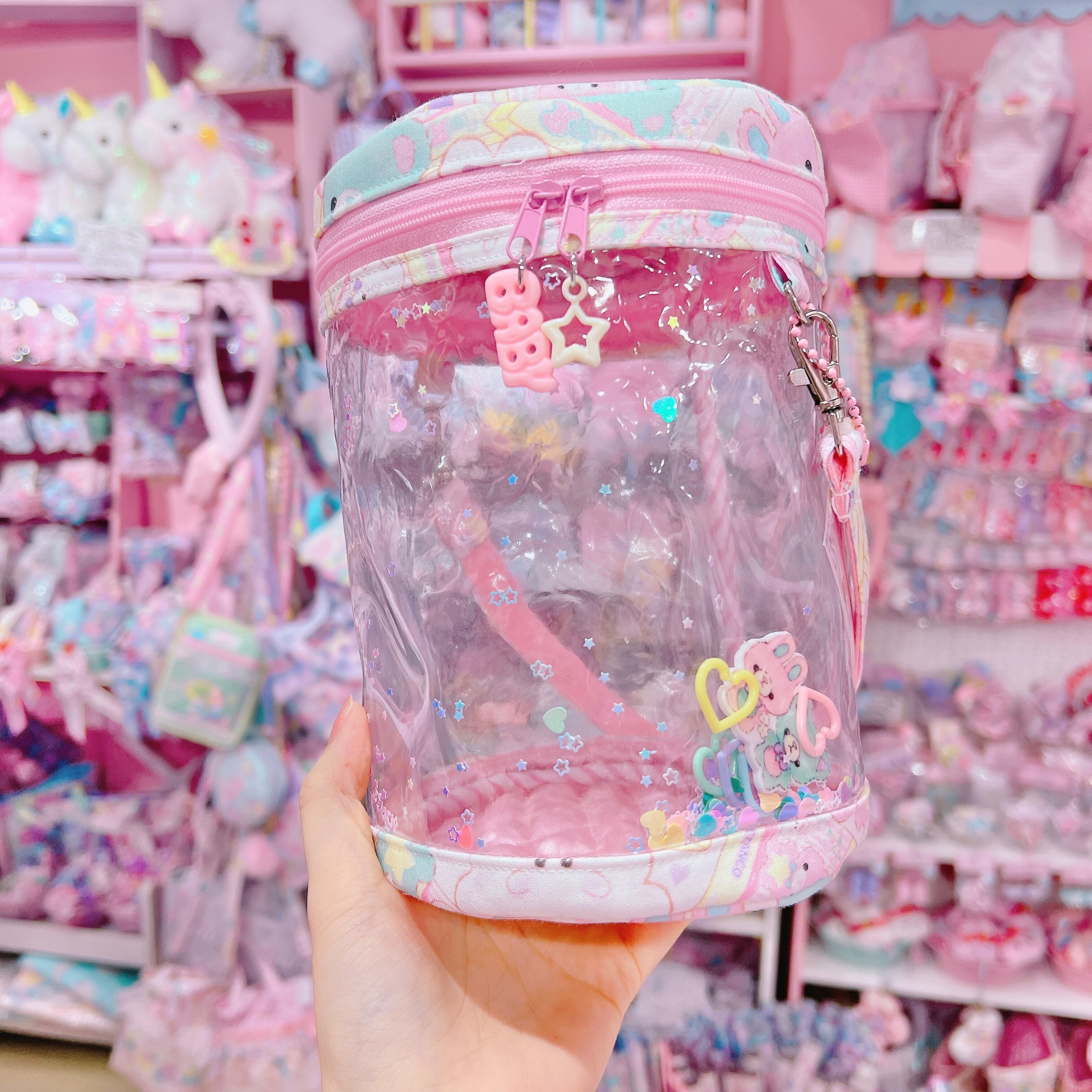 【M3】46-1筒型ぬいぐるみポーチ