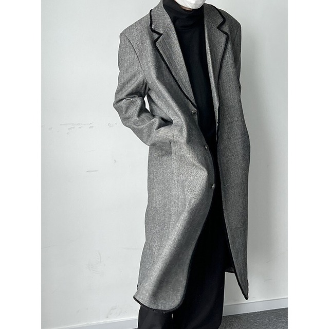 niche design coat（ニッチデザインコート）-b1308