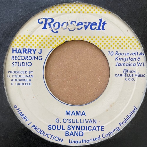 Soul Syndicate Band -Mama【7-21086】