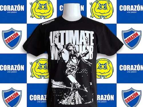 アルティメット・ウォリアー✖️CORAZON Tシャツ(ブラック)