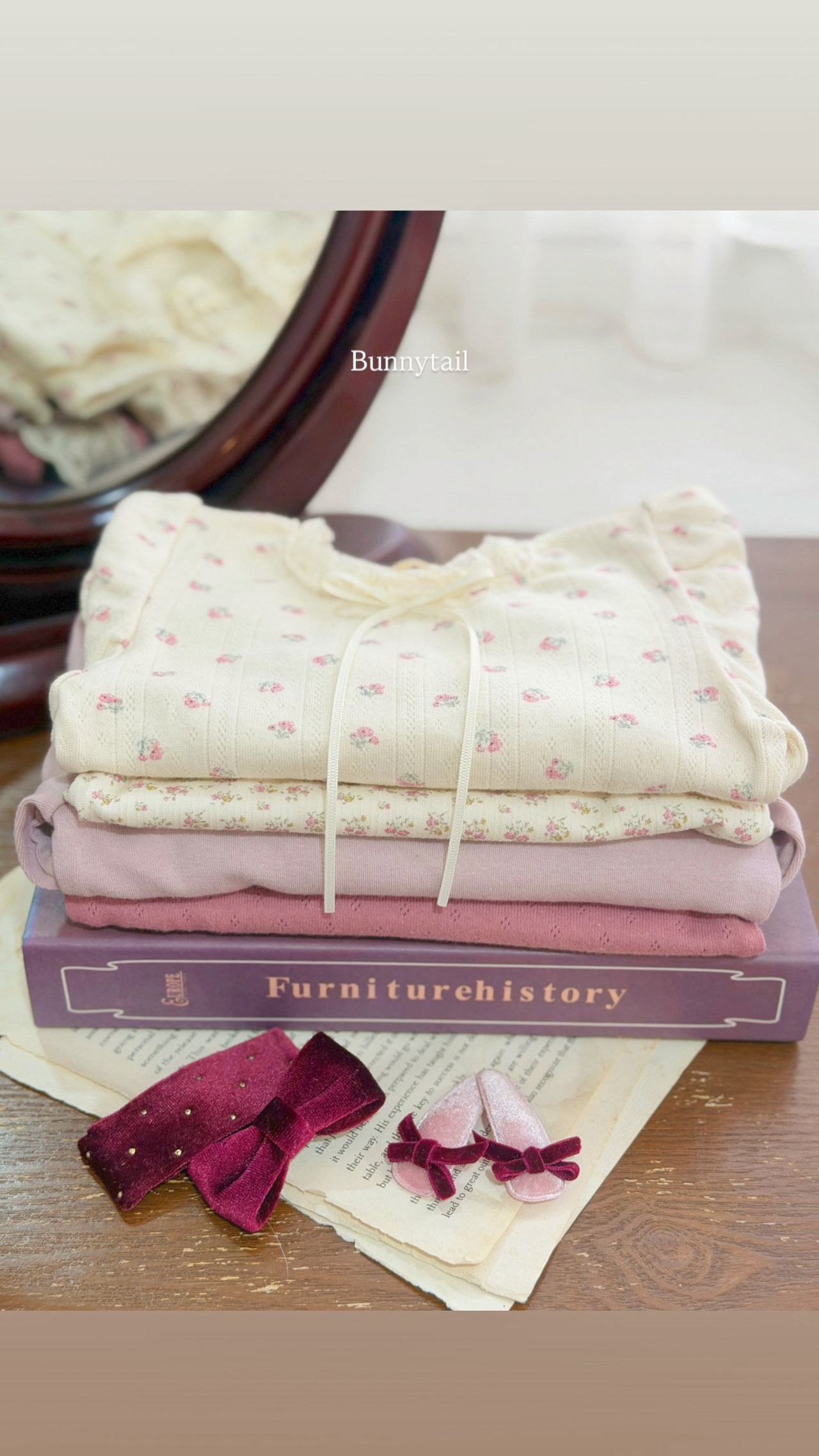 bunny tail［取寄］petit ribbon hairpin 26winter