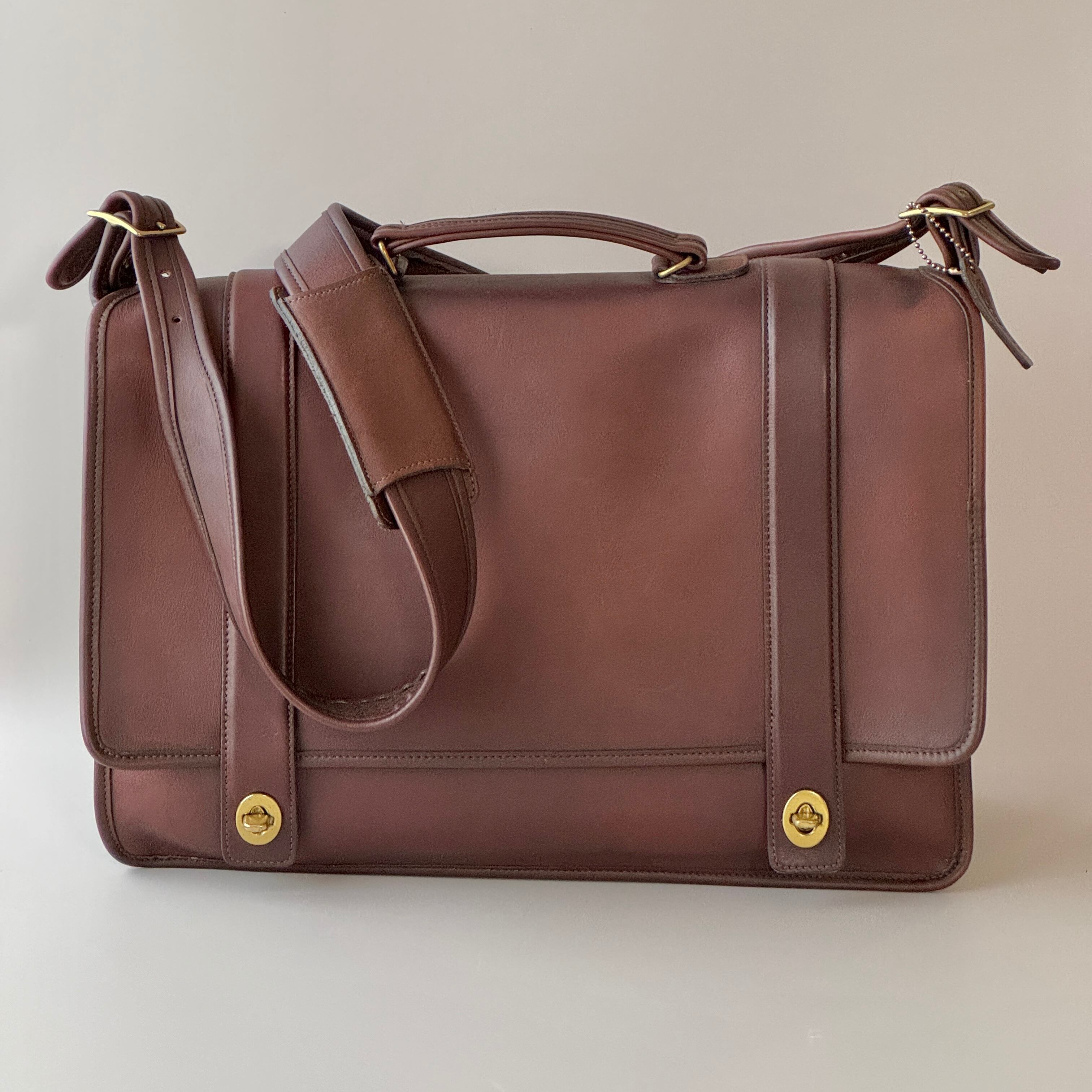 【美品】COACHクラシック ビジネス バッグ ビンテージ Vintage Coach 5274 Essex Briefcase | ONE VINTAGE