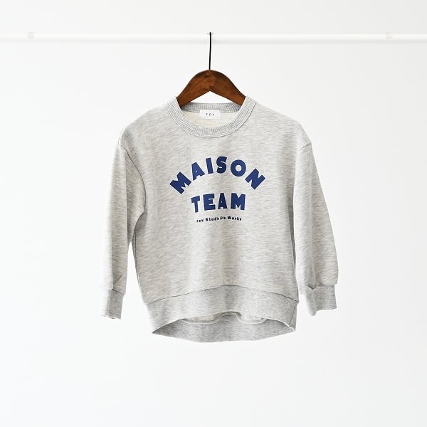 FOV(フォブ) / MAISONTEAM トレーナー / グレー / 90-160cm