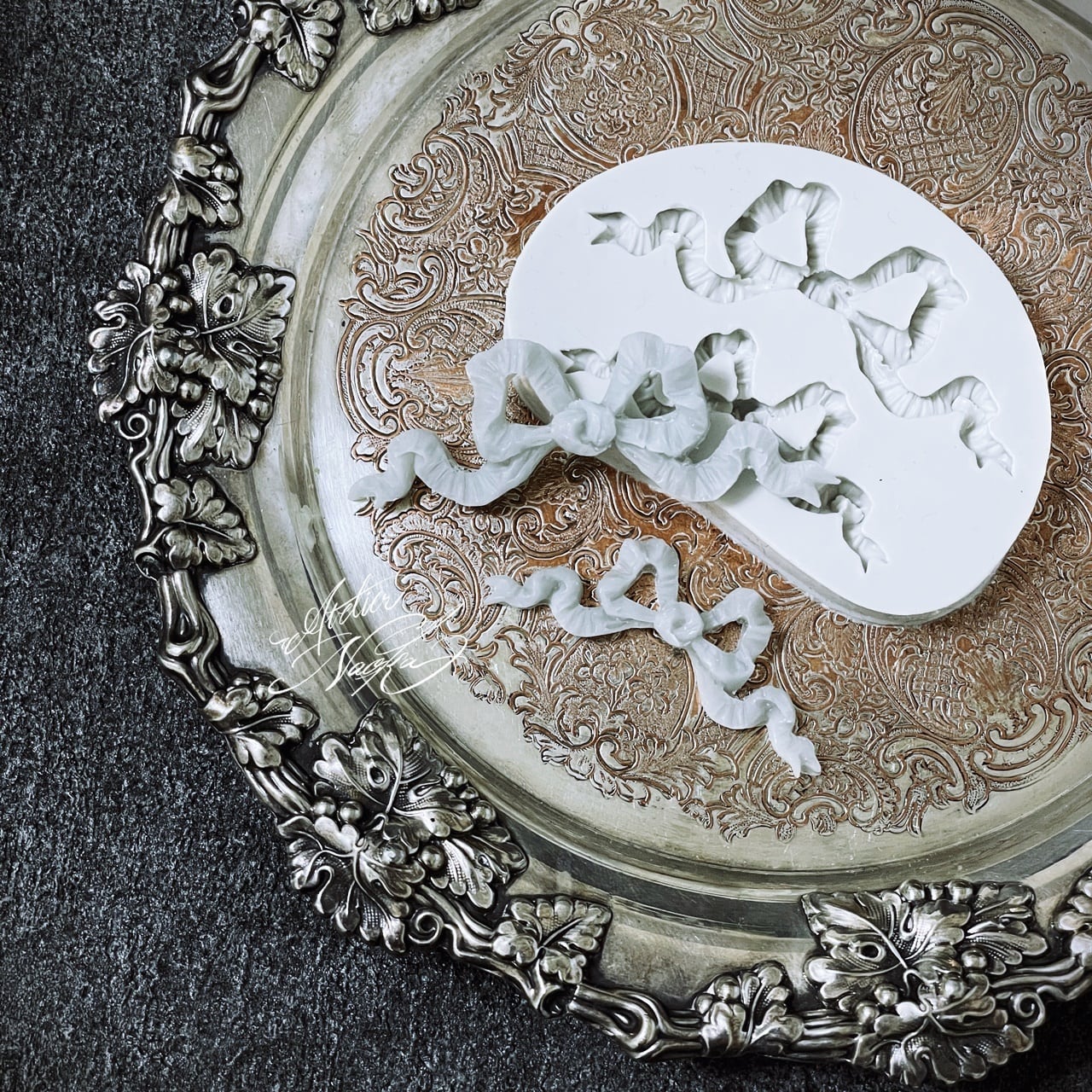 リボンシリコンモールドc | シリコンモールド・クレイクラフト・レジン