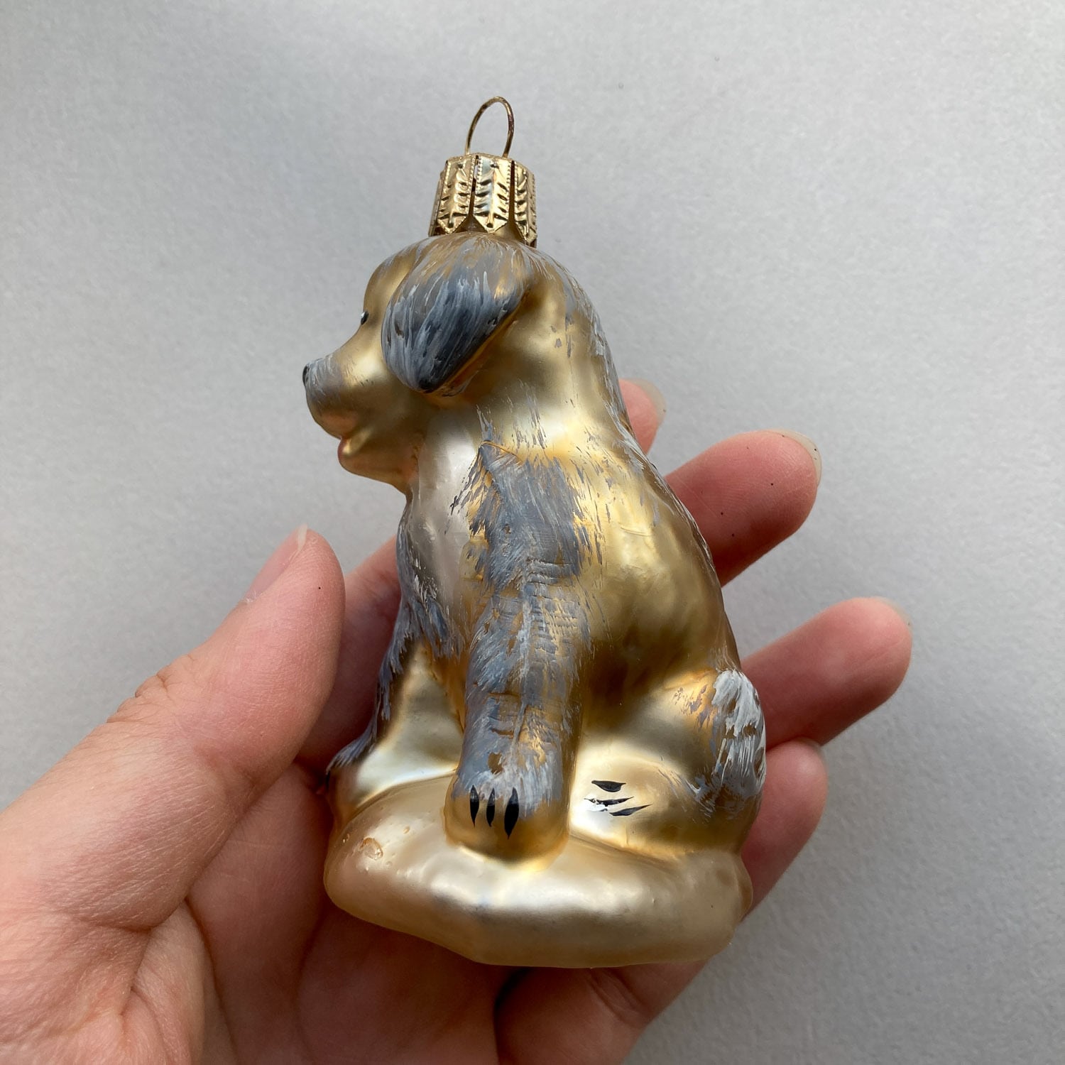 再入荷〉犬のドイツ製ガラスオーナメント | Dua-アクセサリーパーツ