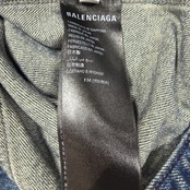 【BALENCIAGA】バレンシアガ "GARDE-ROBE" デニムジャケット