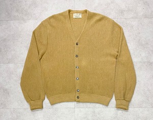 60-70sRobertBruce Alpaca/Wool Knit Cardigan/M-L