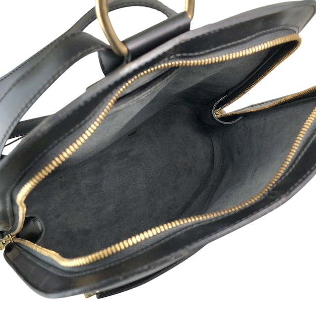 LOUIS VUITTON ルイヴィトン エピ バックパック ブラック レザー ゴブラン M52292 リュック vintage ヴィンテージ オールド e4pycu