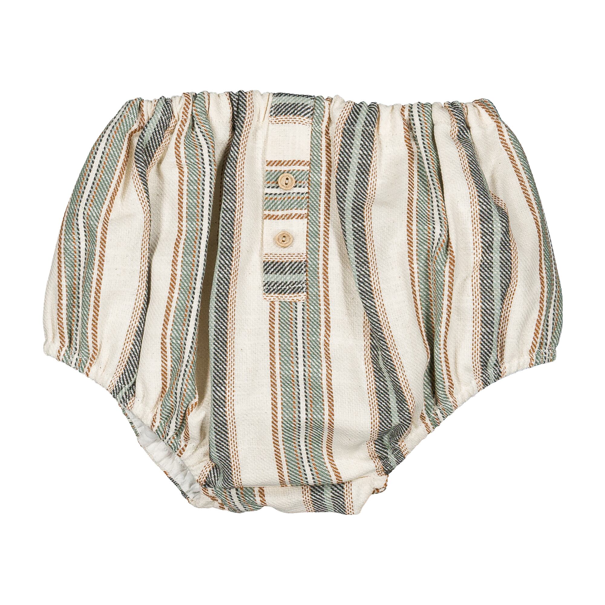 予約【Maison Marelle】Bloomer CHAILLOT - wide green stripes / 6月上旬以降入荷