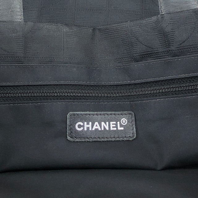 CHANEL シャネル ニュートラベルライン トートバッグ ブラック ナイロン vintage ヴィンテージ オールド wd2eic